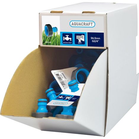 Adapter AQUACRAFT® 552165, SoftTouch G3/4", für Gartenschlauch