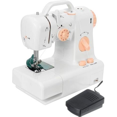 Machine à coudre LED - 2 Vitesses - TEMPSA - F66967 - 12 points - Rose (1/4)