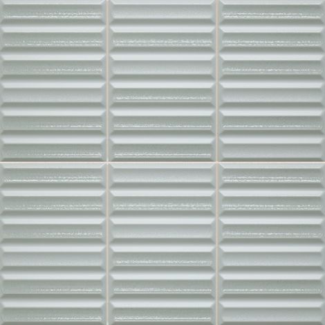 Carrelage 3D Vert 40x20x1,4 cm Movira - Mur intérieur (vendu par carton de 0,72 m²) - RO'MA CARRELAGE