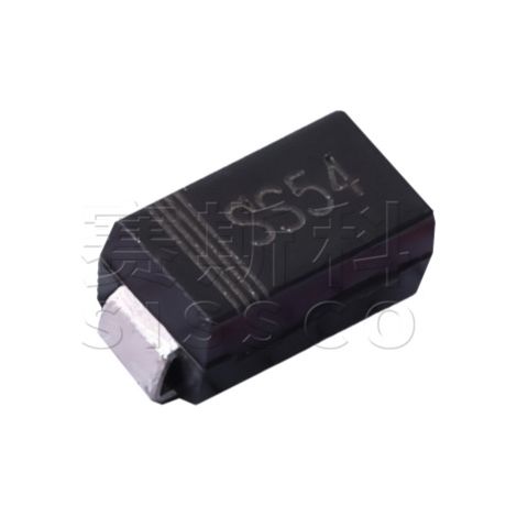 Changdian/Changjing supplies SS54 5A 40V SMD Schottky diodes in SMB package, electronic component chips, electronic components, 5 units per package.