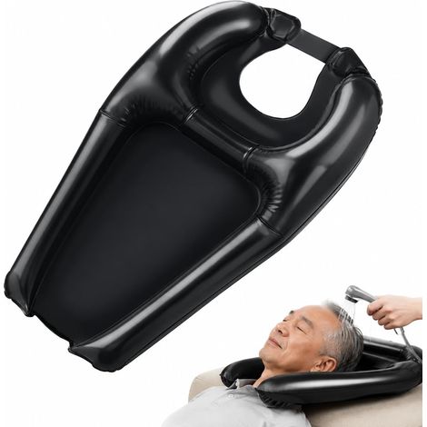 Bac à Shampoing Domicile Lavabo Gonflable Portable Capiluve Laver Cheveux (1/5)