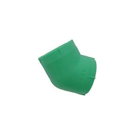 GOMITO LISCIO 45° IN POLIPROPILENE Misura: Diam. 20 Grigio