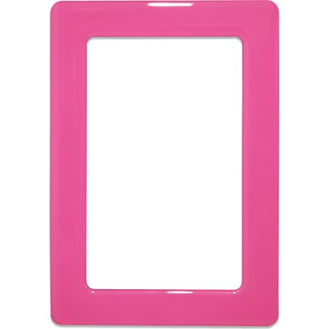 Magnetischer, selbstklebender Rahmen, Größe 13,0 x 8,1 cm – rosa (1/5)