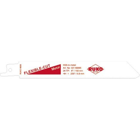 RUKO 33189065 5er-Sets Säbelsägeblätter Sägeblatt-Länge 150 mm 5 St. (1/2)