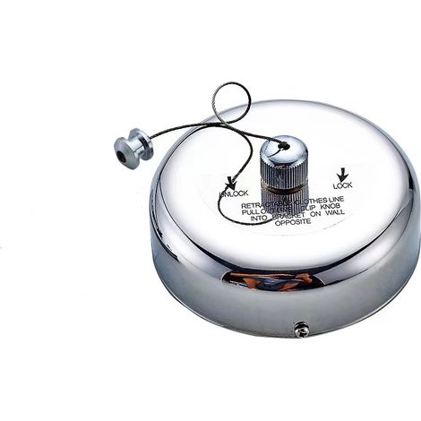 Sollbry Tendedero retráctil de acero inoxidable 304 (paquete de 2), duradero, con cuerda ajustable resistente, para uso en interiores y exteriores. (1/3)