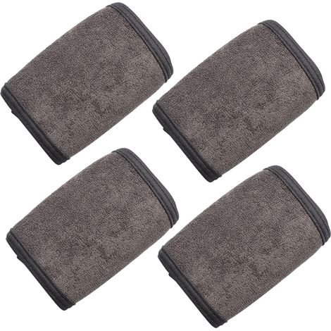Bandana Visage - Bandeau Spa En Éponge Terry - Réglable Avec Velcro - Pour Soins Visage Douche Maquillage Sport - 4 Pièces (1/5)