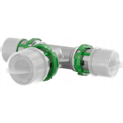 Comap Conector de latón multicapa para fontanería