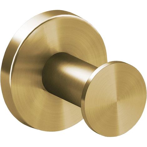 COSMIC Towel hook, Robe hook, Coat hook Brushed Gold PVD Architect S+ Collection