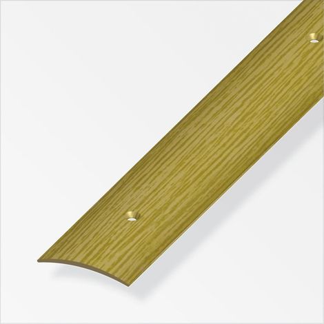 alfer Übergangsprofil 1 m, 30 x 5 mm PVC (Kunststoff) glatt eiche Übergangsprofil (1/2)