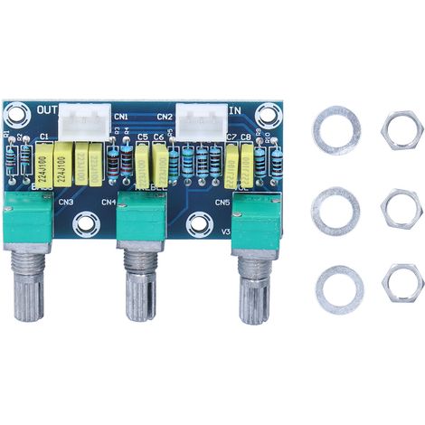 Cartes d'amplification passives en plastique pour haut-parleurs (haute et basse tension) pour le contrôle du volume des haut-parleurs DIY (1/5)