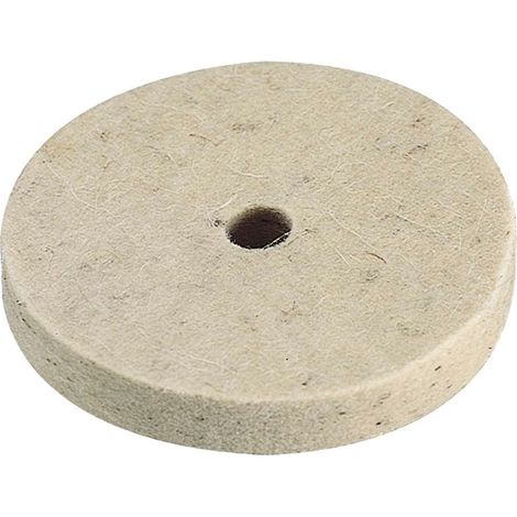 Wolfcraft Polierfilzscheibe 75 x 10 mm Schrauben & Bohren (1/4)