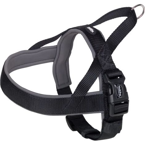 Harnais norvégien Nobby Classic Preno noir/gris, tour de poitrine : 75-98 cm (1/5)