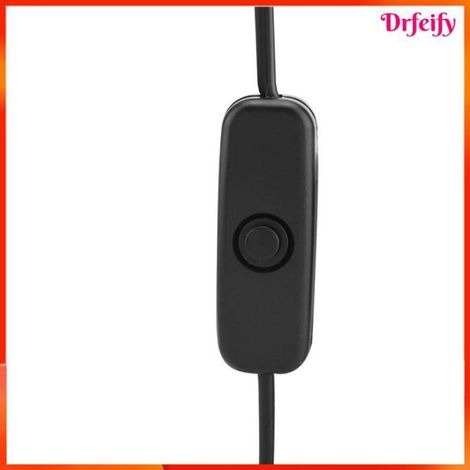 Lampe de table - - noir chaud - clip & col de cygne - USB rechargeable - LED réglable 3W (1/5)