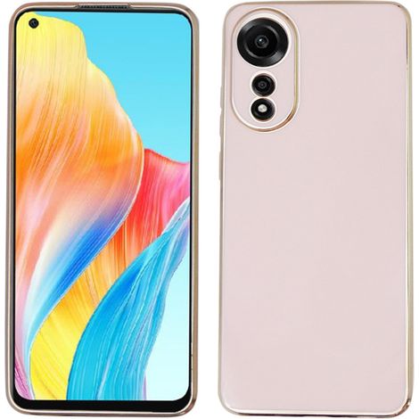 Funda para Oppo A78 4G, Glamour CamShield, Oro Rosa (1/5)