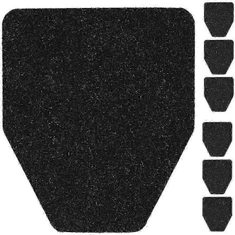 Lot de 6 tapis d'urinoir, tapis de sol pour urinoirs pour hommes, usage commercial, jetables, antidérapants, lavables. (1/5)