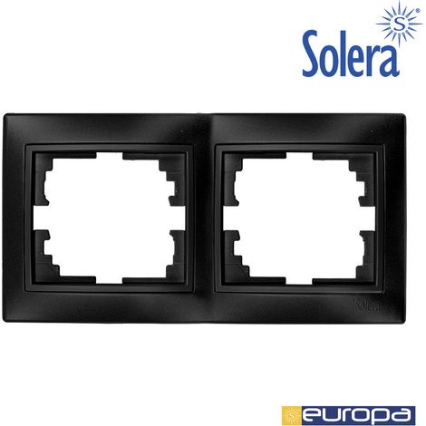 Cornice interruttore Solera erp72ngu termoplastico 154x81 mm