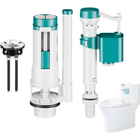 Kit réparation réservoir toilette - Joints prévention des fuites (1/5)