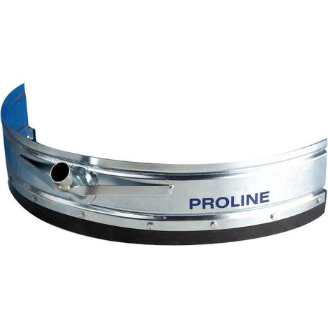 Racloir à lisier courbe acier galvanisé 65 cm (1/2)