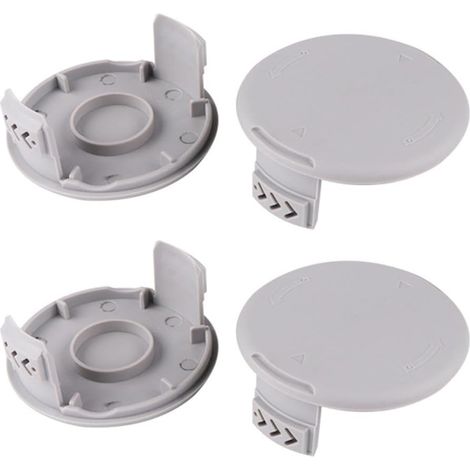 Capuchons de Bobine Débroussailleuse, 4 Pièces Couvercle Rechange, Compatibles avec Ryobi One+ AC14RL3A et AC14HCA Débroussailleuse Sans Fil - (1/5)