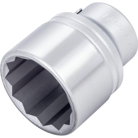 Hazet 1000Z-46 Inserto per Chiave a Bussola a Doppio Esagono, Argento, Attacco Quadro, Cavo, 20 mm 3/4 di Pollice (1/2)