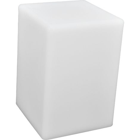 Veilleuse LED carrée avec télécommande, 16 couleurs, 4 modes, lampe cube RGBW pour salon. (1/5)