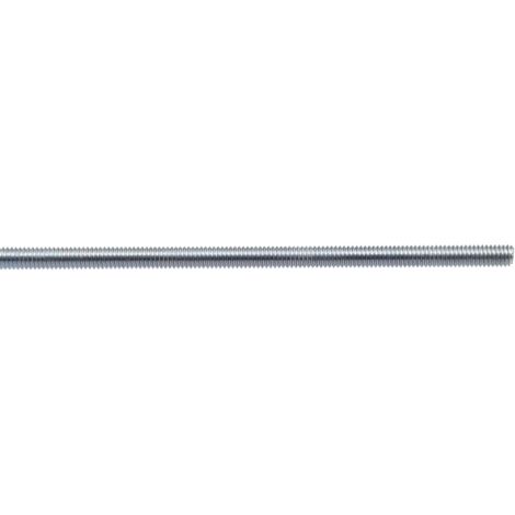 Barra filettata zincata M6x1000 mm classe 8.8 DIN 975 (1/2)
