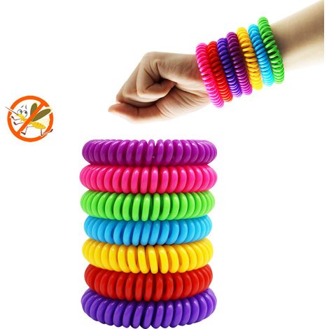Bracelet anti - moustique 10pcs voyage anti - moustique avec anti - moustique bracelet pour enfants adultes (1/5)