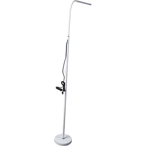 Lampadaire LED blanc, lampe sur pied moderne alimentée par USB, éclairage blanc lumineux, commande par bouton, lampe haute pour chambre (1/5)