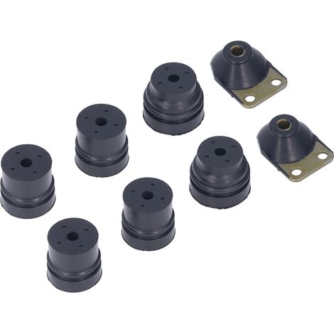 Kit de montage en caoutchouc anti-vibrations pour tronçonneuses, compatible avec les tronçonneuses Stihl 028, 038, 028WB, 028AV et MS380 (1/5)