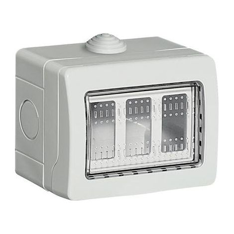 Bticino s25503e custodia idrobox ip55 bianco 3 moduli - bticino