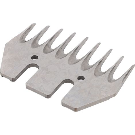 Lames de rechange professionnelles en acier inoxydable pour cisailles à moutons. Conception précise. Cisailles à moutons électriques efficaces. Lames droites à 9 dents. (1/5)