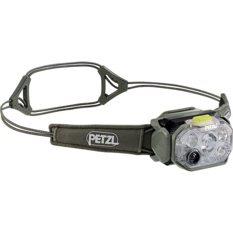 PETZL SWIFT RL LAMPE FRONTALE LÉGÈRE ET RECHARGEABLE 1200 LUMENS VERT DÉSERT E095BC02