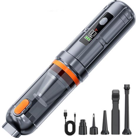 Akku Handstaubsauger 26000Pa, kabellos, 4-in-1, mit LED-Anzeige (1/5)