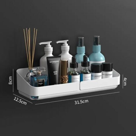Support de douche, support de douchette remplaçable, avec ventouse puissante, support de douche universel à ventouse réglable