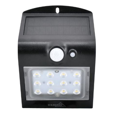 Applique Murale Solaire LED 1.5W IP65 220lm avec Détecteur de Mouvement - SILUMEN (1/5)