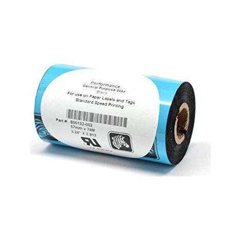 Zebra 2300 Wax ruban noir pour imprimantes matricielles