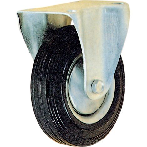 RUOTA INDUSTRIALE D 100 MM PIASTRA FISSA EXPORT- CHINA QINGDAO- 1,0 pz
