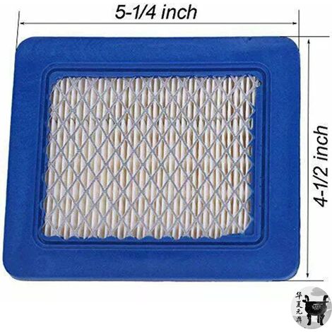 Fits Briggs & Stratton air filters 491588, 491588s and 399959 H/P (1/4)