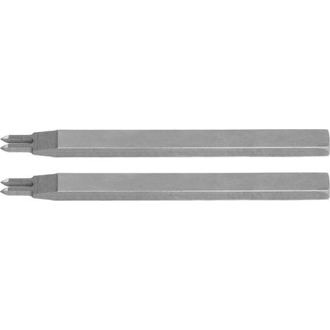 Set mit 2 HSS-Lederlochern, 4-mm-Spitze, aus einem Guss, Hochgeschwindigkeits-Heimwerkerbohrer (1/5)