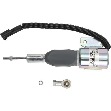 Elettrovalvola di arresto del motore diesel 24V 3932530 - Elettrovalvola di arresto del carburante di ricambio per motore Cummins 5.9L 6BT (1/5)