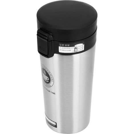 Mug isotherme portable de 380 ml avec filtre intégré, idéal pour la maison, le bureau et les voyages. Parfait pour la maison, le bureau ou les voyages. (1/5)