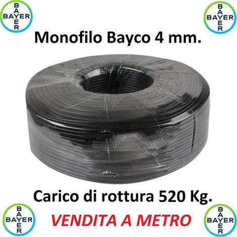 Monofilo 1 Metro Bayco 4 Mm Tirante Antenne Tralicci Bayer Indistruttibile