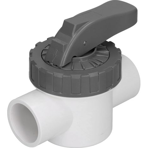 【NX】Vanne de dérivation à bille pour traitement de l'eau avec poignée, accessoires de piscine V50‑2A (1/5)