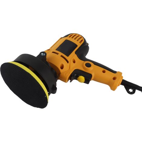 Polisseuse électrique pour voiture, kit de polissage 125 mm, 600-3700 tr/min, pour métal et bois, prise UE 220 V (1/5)