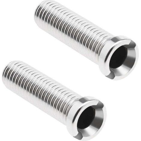 Lot de 2 vis filetées M12 x 45 mm en acier inoxydable 304 – Pour éviers de cuisine – Résistantes à la corrosion (1/4)