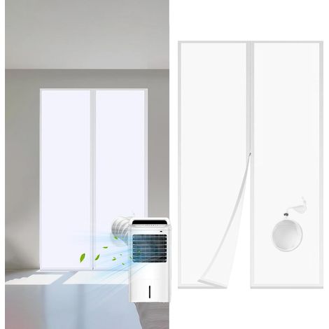Guarnizione per porta per condizionatore portatile 210x90 cm Kit di sigillatura per porta del condizionatore, kit di sigillatura per porte e finestre, per porte del balcone e finestre di grandi dimen (1/5)