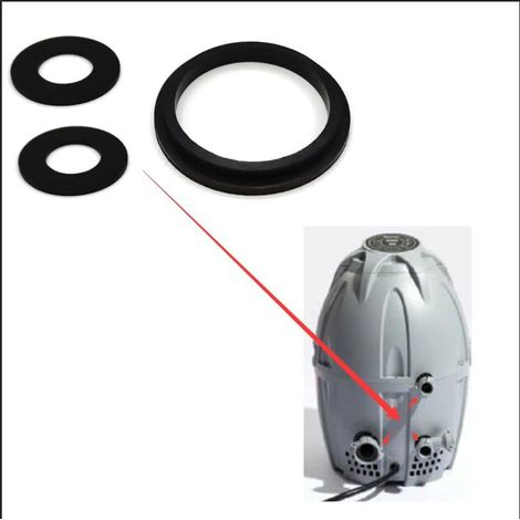 Kit de joints d'étanchéité pour spa gonflable Coleman Lay-z-Spa – Modèles A, B/C – Pièces de rechange (1/5)