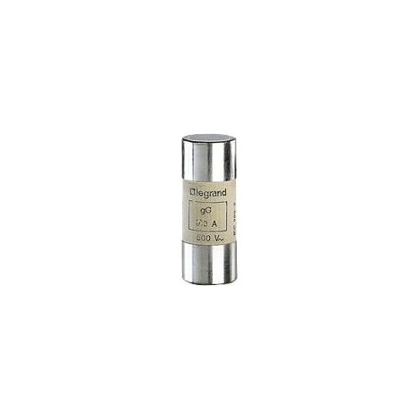 Cartouche industrielle cylindrique type gG 22x58mm sans percuteur 100A LEGRAND 015396 (1/3)