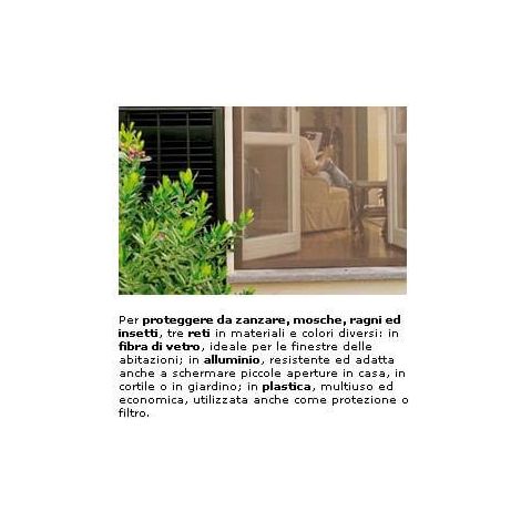 RETE MOSQUITO PLUS VERDE H.1 MT.5