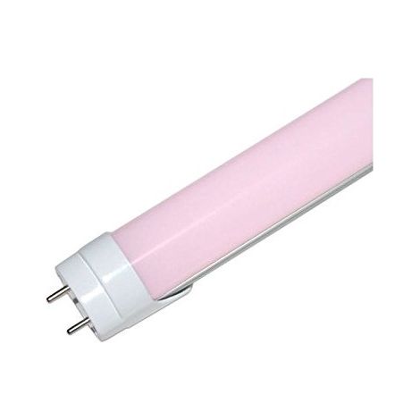Tube LED T8 18W 1 500Lm 120Cm Diffuseur Opale - Rose 40 000H  [HO-T8-1200-18W-R-O]